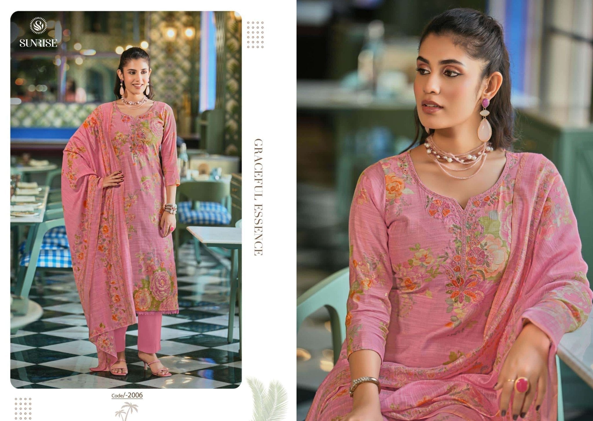 Sunrise Sonali Vol 2 Vintage Silk Dress Material - Amrah Wholesale
