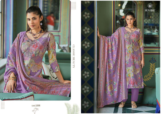 Sunrise Sonali Vol 2 Vintage Silk Dress Material - Amrah Wholesale