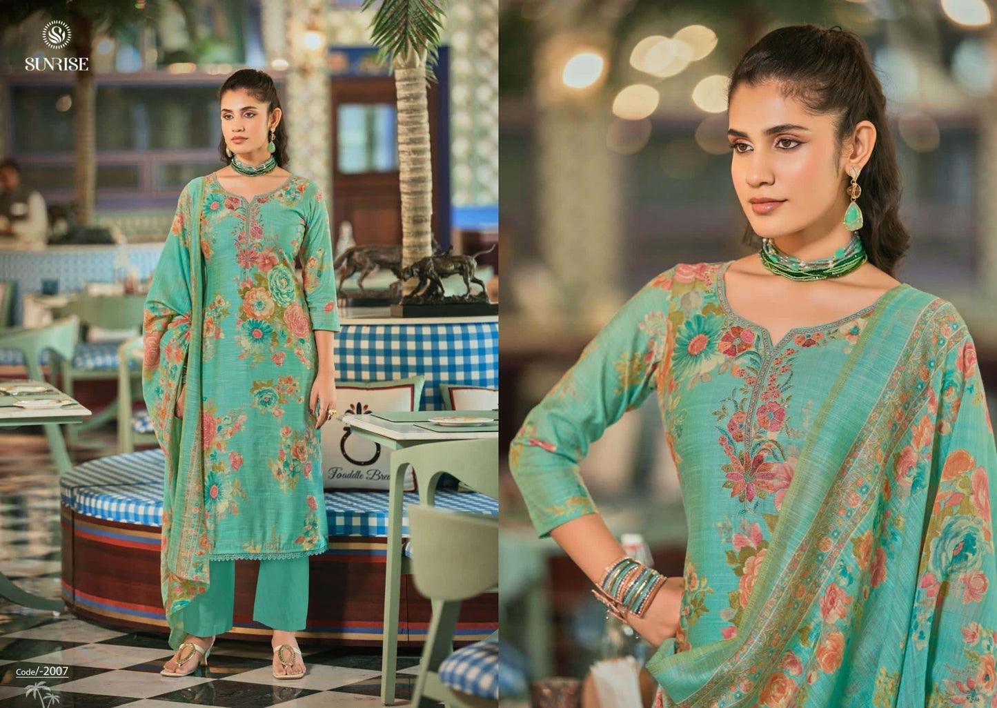 Sunrise Sonali Vol 2 Vintage Silk Dress Material - Amrah Wholesale