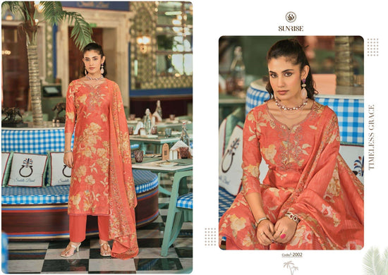 Sunrise Sonali Vol 2 Vintage Silk Dress Material - Amrah Wholesale