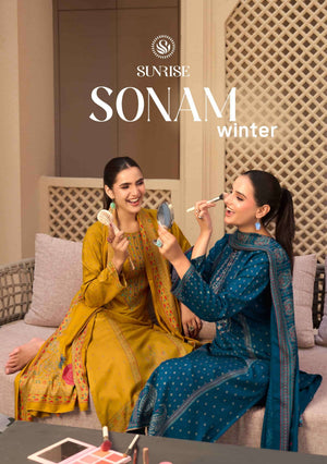 Sunrise Sonam Winter Viscose Pashmina Dress Material