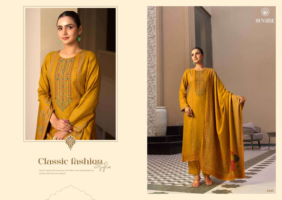 Sunrise Sonam Winter Viscose Pashmina Dress Material