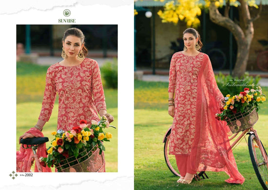 Sunrise Soni Kudi Plus Vol 2 Slub Cotton Dress Material - Amrah Wholesale