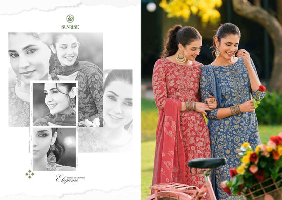 Sunrise Soni Kudi Plus Vol 2 Slub Cotton Dress Material - Amrah Wholesale