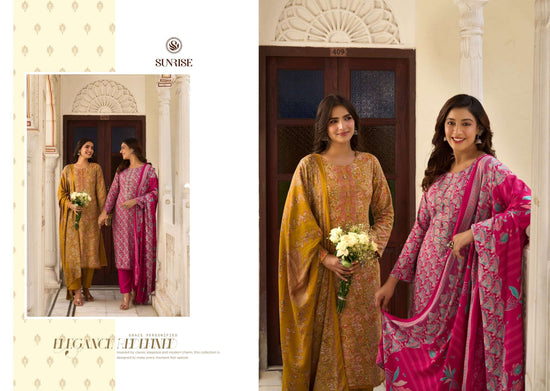 Sunrise Suhana Winter Heavy Viscose Pashmina Dress Material