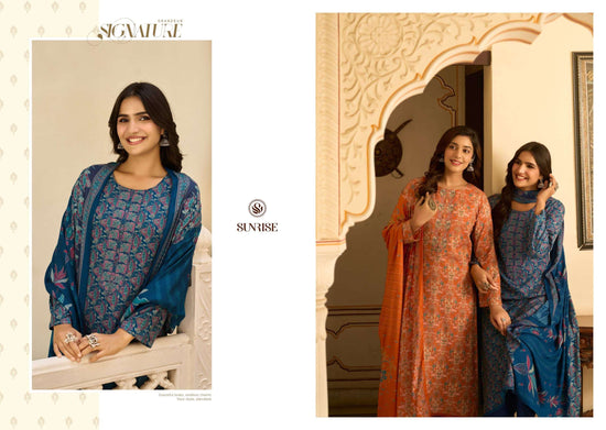 Sunrise Suhana Winter Heavy Viscose Pashmina Dress Material