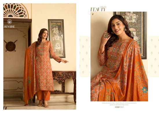 Sunrise Suhana Winter Heavy Viscose Pashmina Dress Material