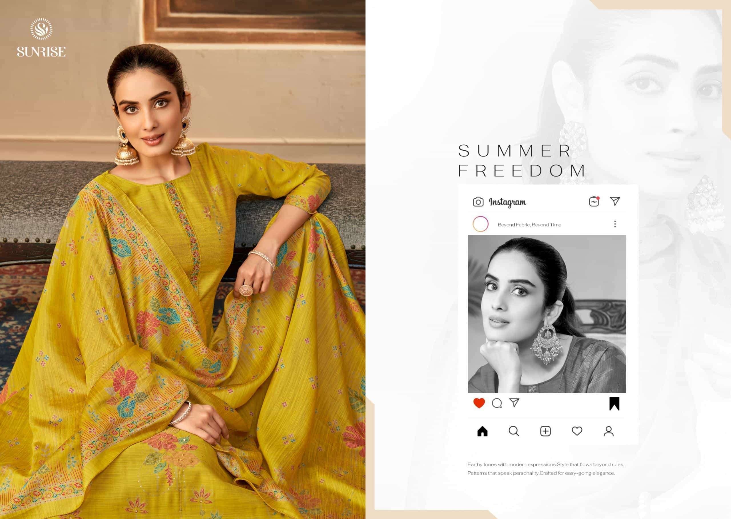 Sunrise Sukun Vol 2 Dress Material - Amrah Wholesale