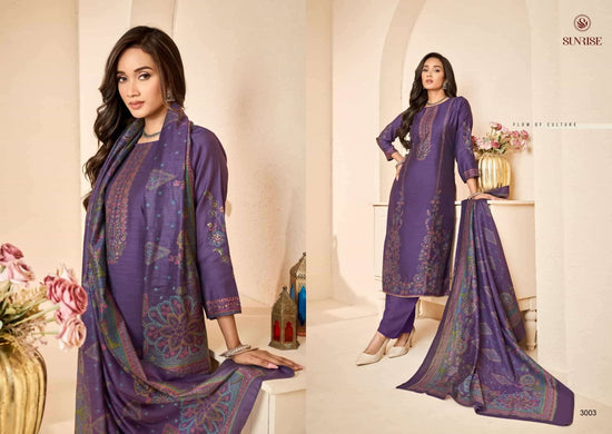 Sunrise Sukun Vol 3 Vintage Silk Dress Material - Amrah Wholesale