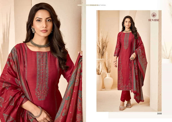 Sunrise Sukun Vol 3 Vintage Silk Dress Material - Amrah Wholesale