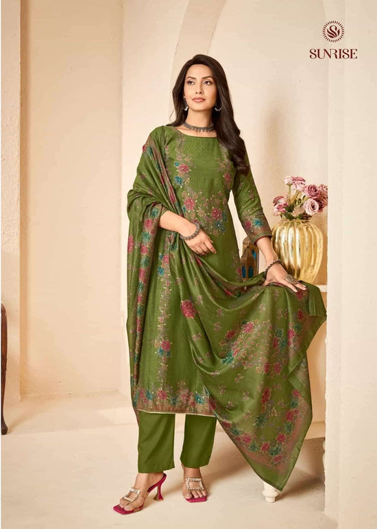 Sunrise Sukun Vol 3 Vintage Silk Dress Material - Amrah Wholesale