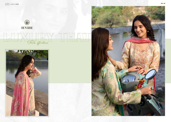 Sunrise Summer Silk Vol 2 Vintage Silk Dress Material - Amrah Wholesale