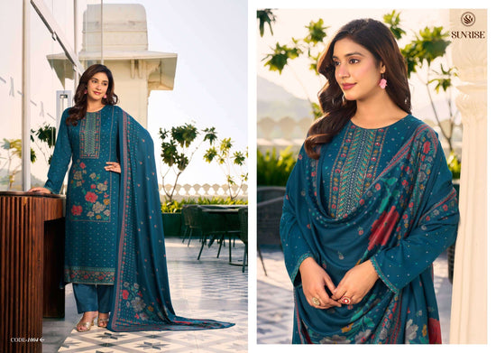 Sunrise Sunehri Pashmina Handwork Salwar Suit