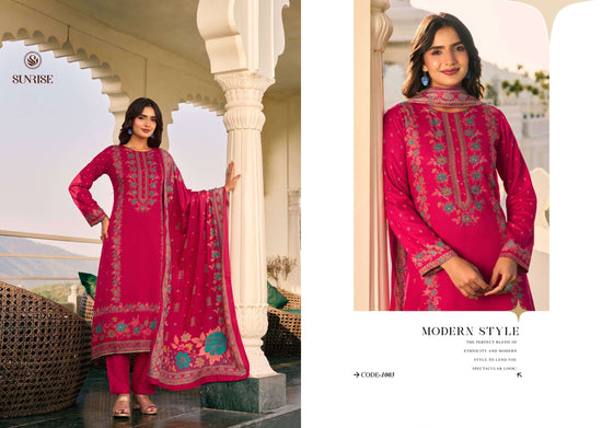 Sunrise Sunehri Pashmina Handwork Salwar Suit
