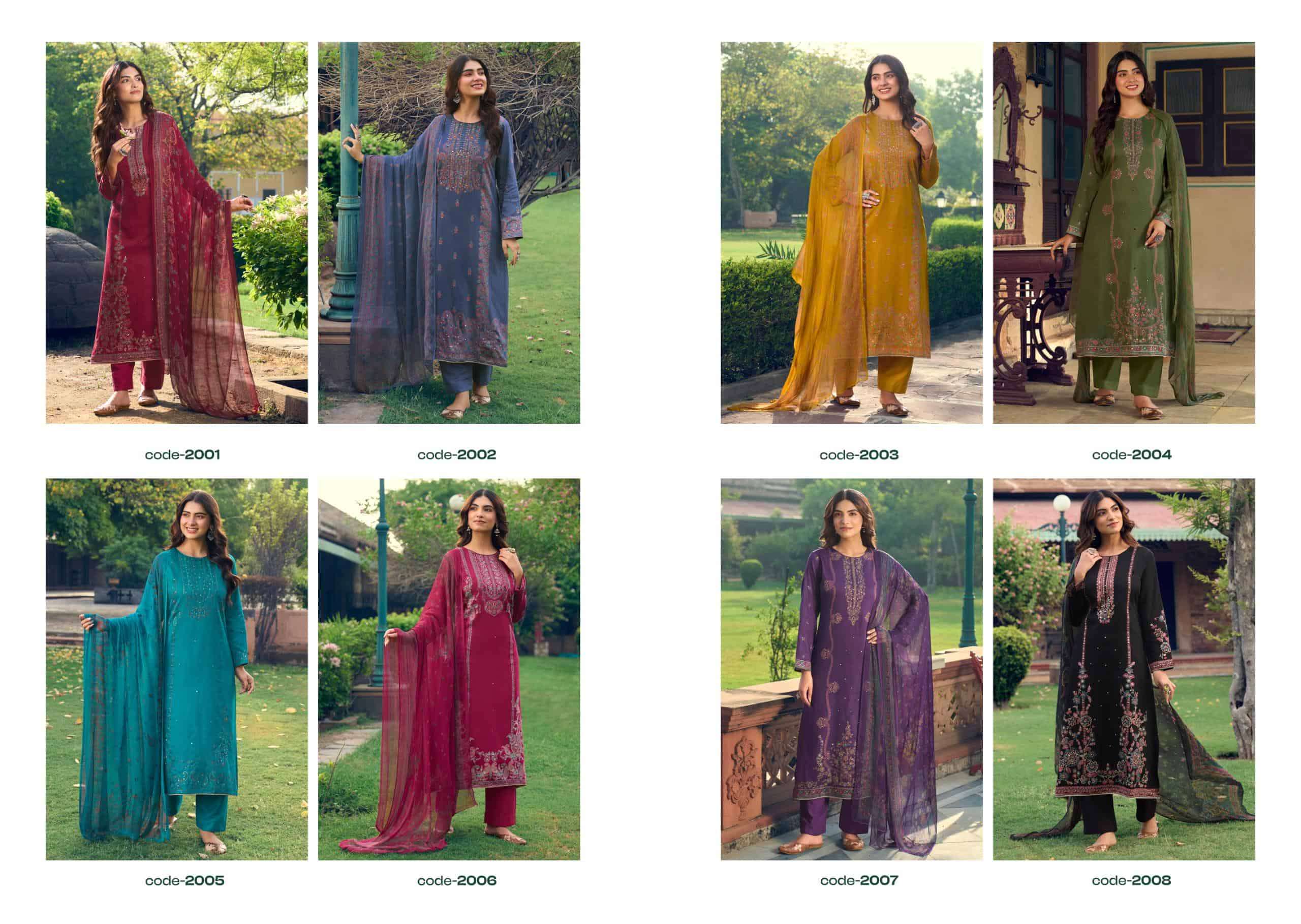 Sunrise Svara Vol 2 Jam Satin Fancy Dress Material