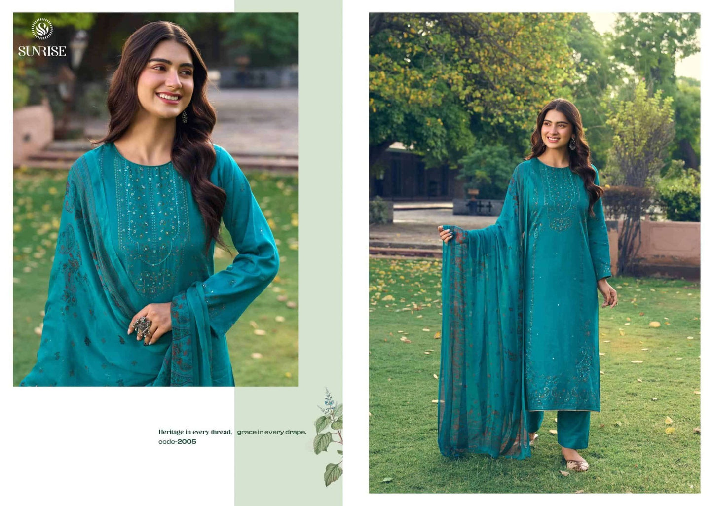 Sunrise Svara Vol 2 Jam Satin Fancy Dress Material - Amrah Wholesale