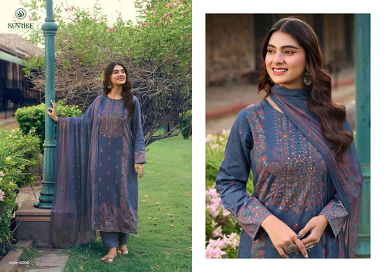 Sunrise Svara Vol 2 Jam Satin Fancy Dress Material - Amrah Wholesale