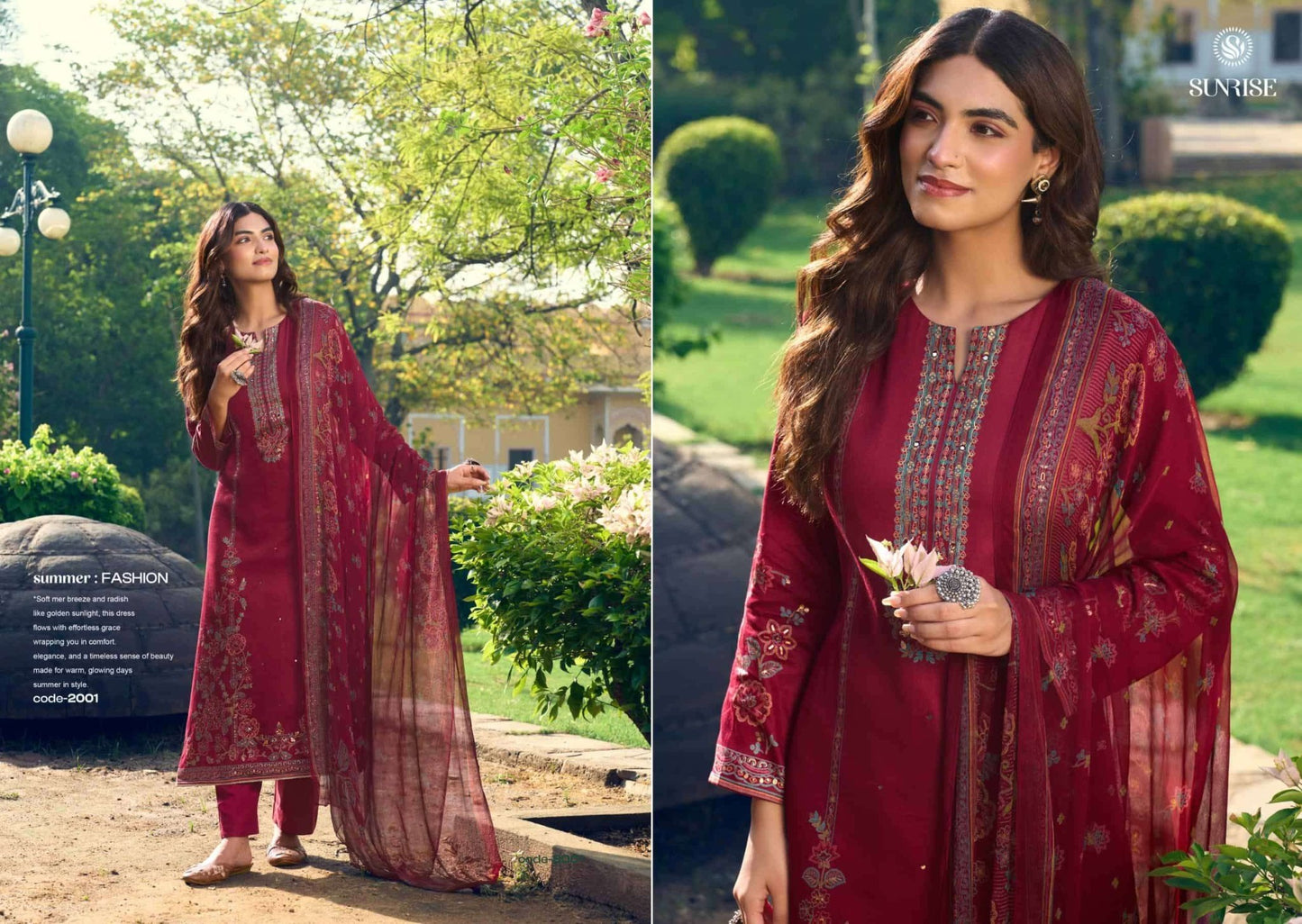 Sunrise Svara Vol 2 Jam Satin Fancy Dress Material - Amrah Wholesale