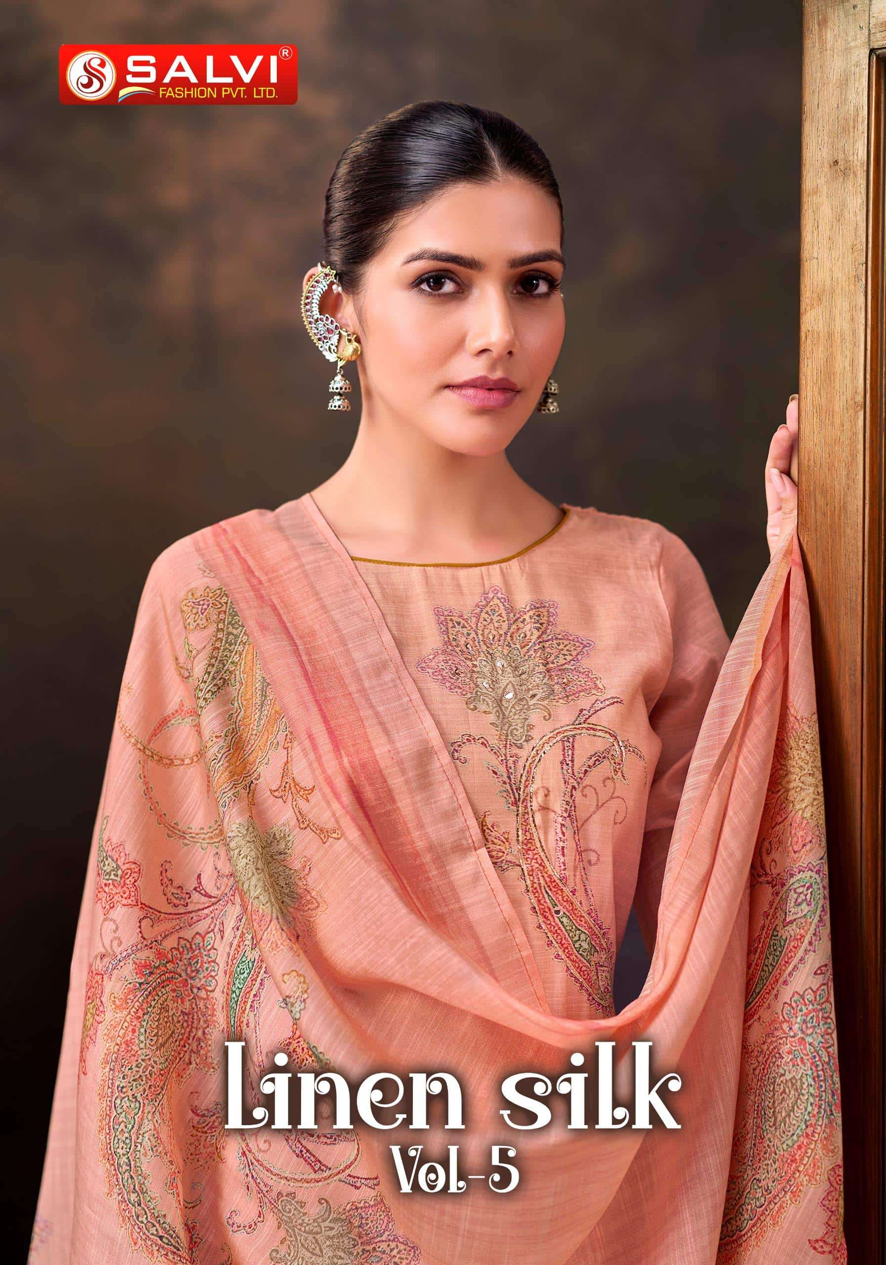 Supriya Fashion Linen Silk Vol 5
