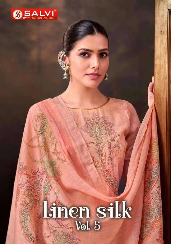 Supriya Fashion Linen Silk Vol 5