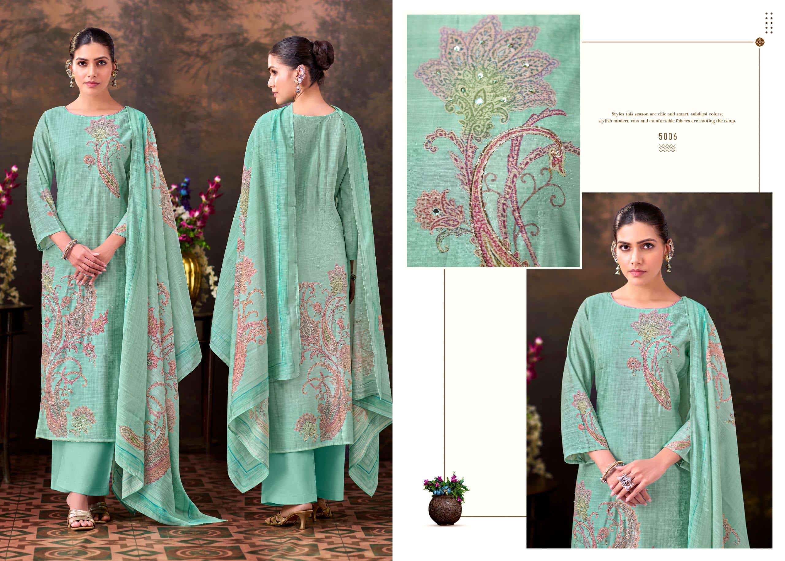 Supriya Fashion Linen Silk Vol 5