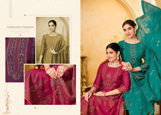 Supriya Fashion Safar Vol 3 Vintage Silk Dress Material