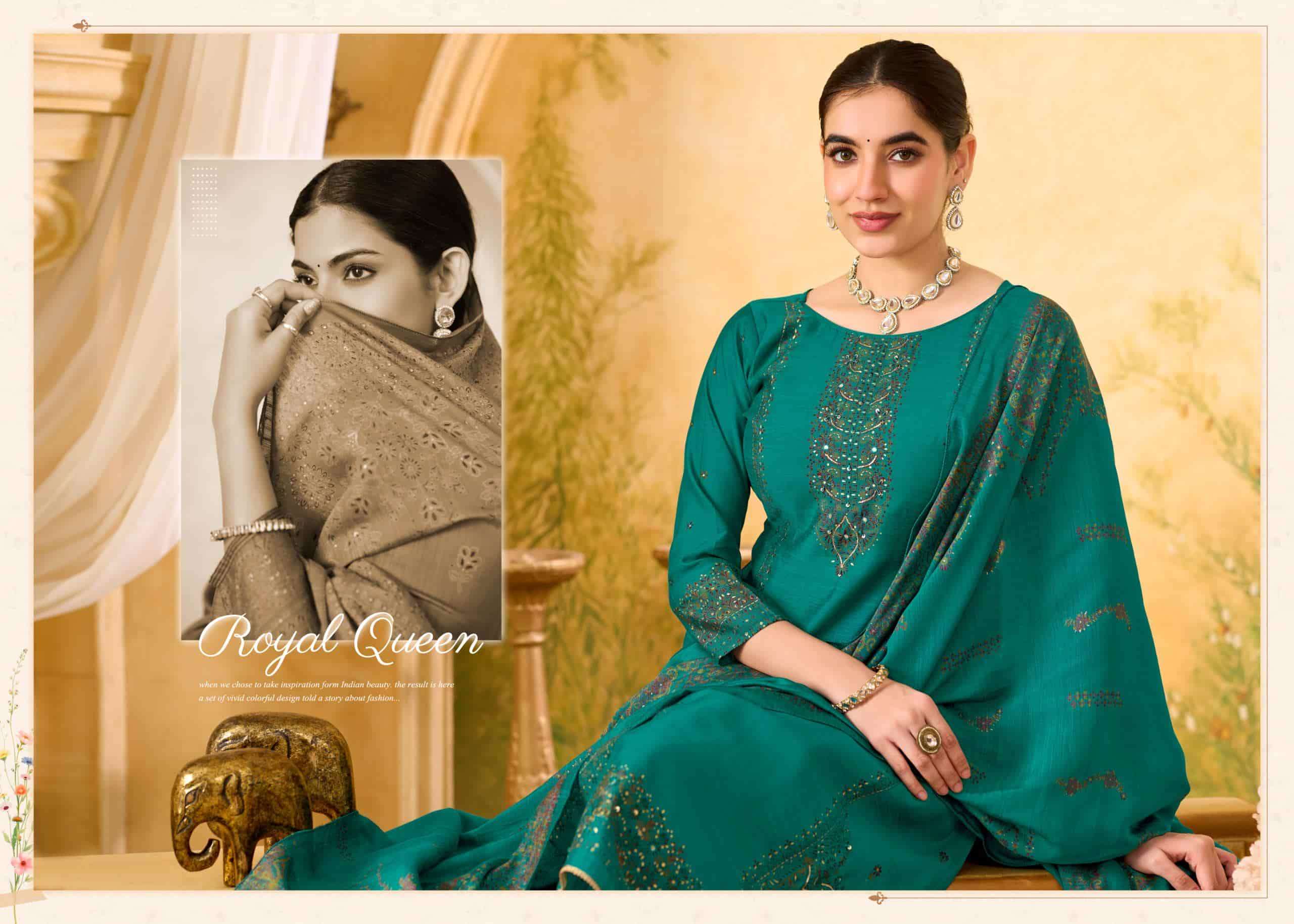 Supriya Fashion Safar Vol 3 Vintage Silk Dress Material