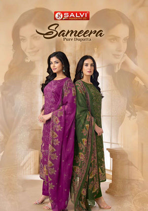 Supriya Fashion Sameera Jam Cotton Dress Material