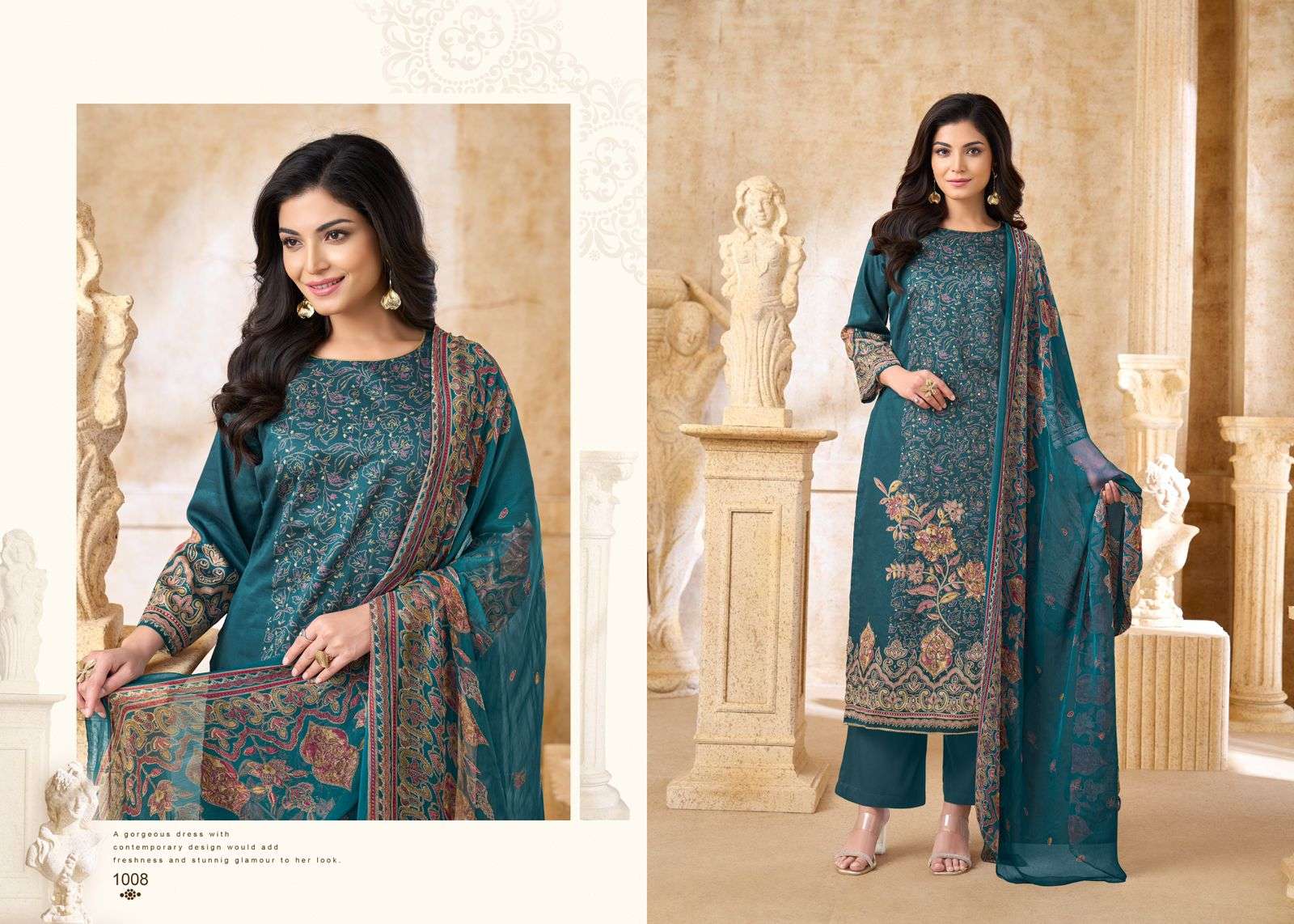 Supriya Fashion Sameera Jam Cotton Dress Material