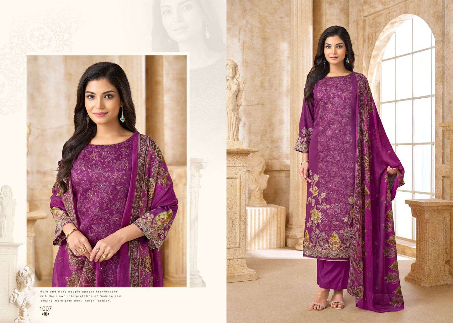 Supriya Fashion Sameera Jam Cotton Dress Material