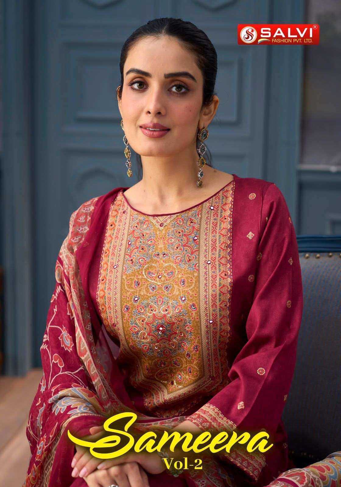 Supriya Fashion Sameera Vol 2 Jaam Cotton Dress Material - Amrah Wholesale