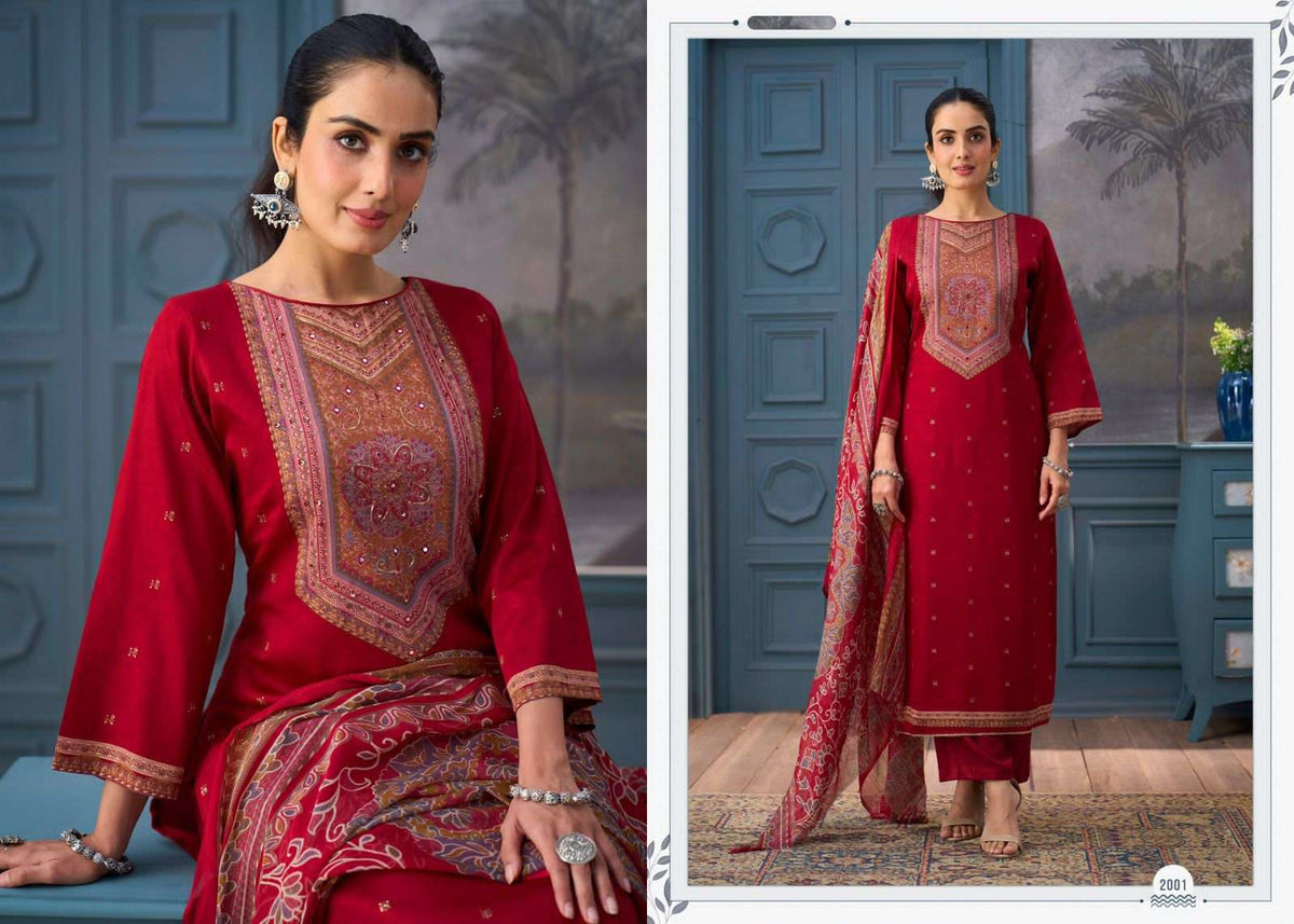 Supriya Fashion Sameera Vol 2 Jaam Cotton Dress Material - Amrah Wholesale