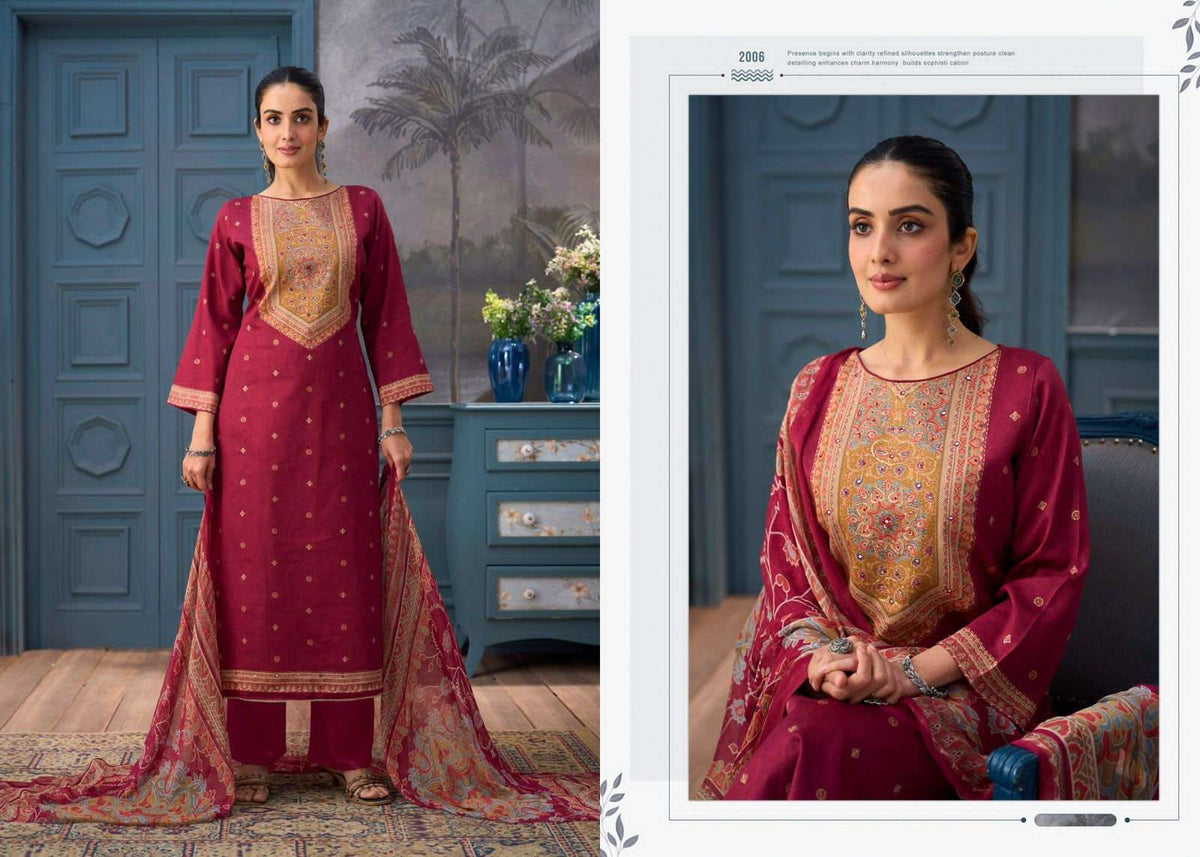 Supriya Fashion Sameera Vol 2 Jaam Cotton Dress Material - Amrah Wholesale