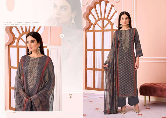 Supriya Fashion Satori Jam Cotton Embroidered Dress Material Wholesale Catalogue - Amrah Wholesale