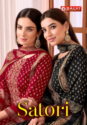 Supriya Fashion Satori Jam Cotton Embroidered Dress Material Wholesale Catalogue - Amrah Wholesale