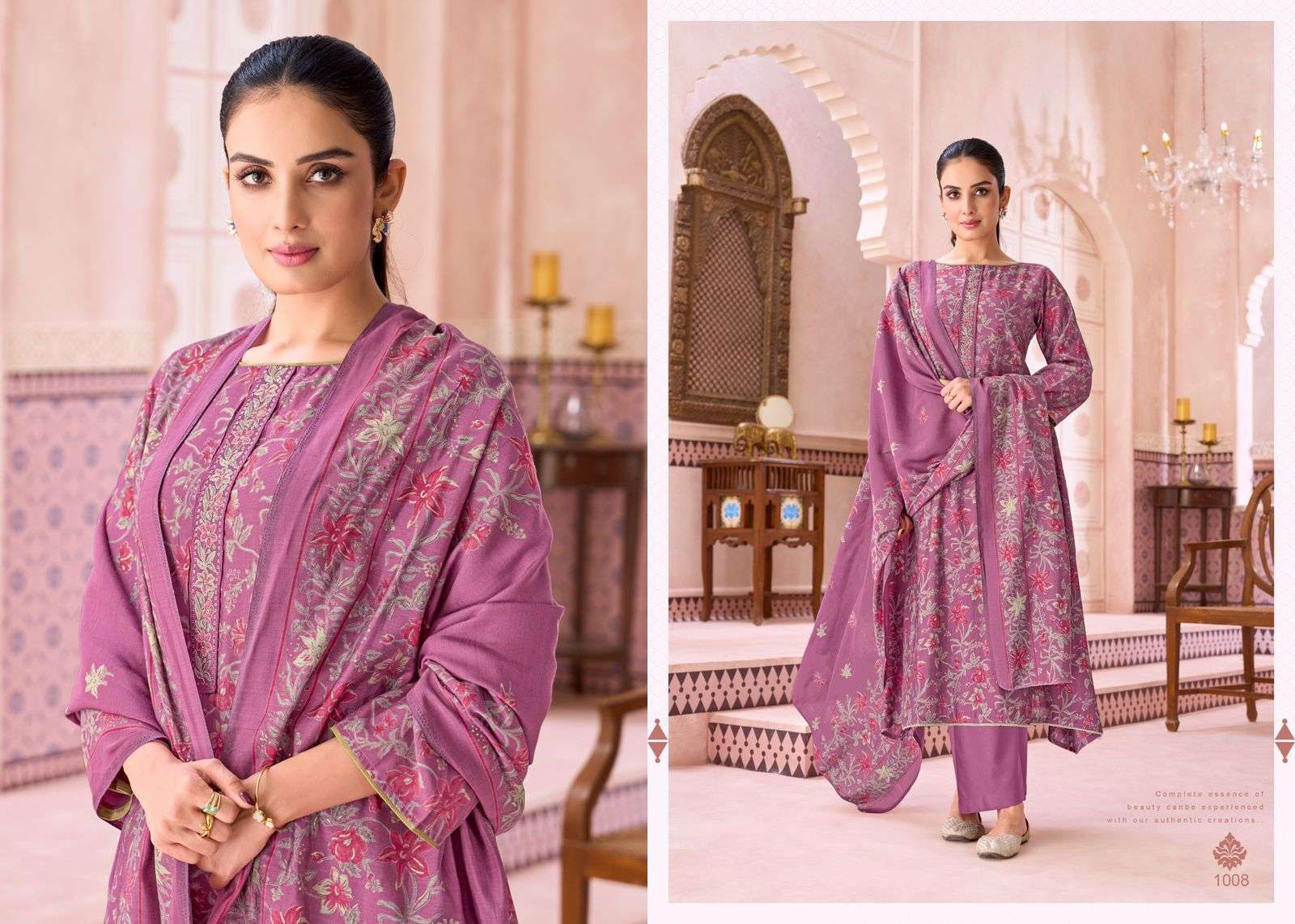 Supriya Fashion Sayuri Silk Plus Modal Silk Dress Material - Amrah Wholesale