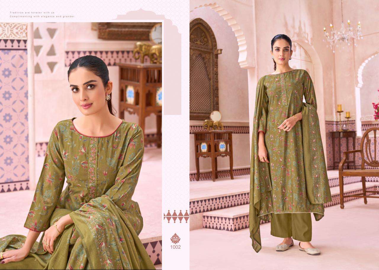 Supriya Fashion Sayuri Silk Plus Modal Silk Dress Material - Amrah Wholesale