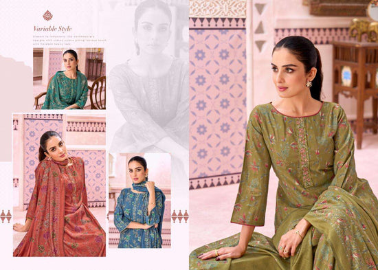 Supriya Fashion Sayuri Silk Plus Modal Silk Dress Material - Amrah Wholesale