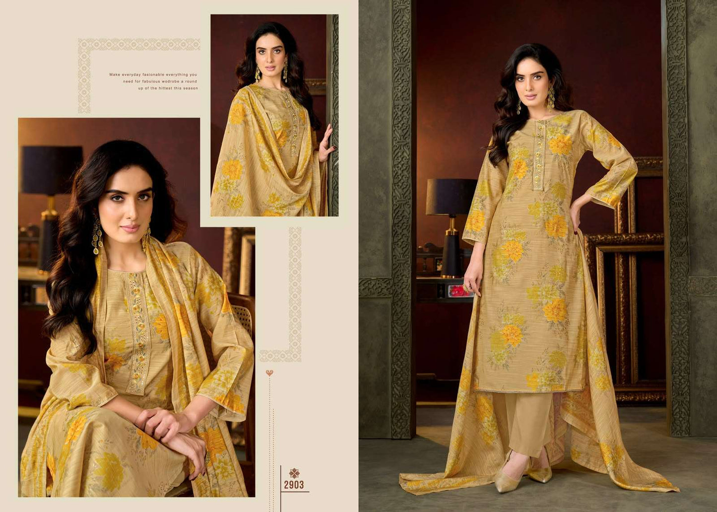 Supriya Fashion Selvina Silk Vol 29 Vintage Silk Dress Material - Amrah Wholesale