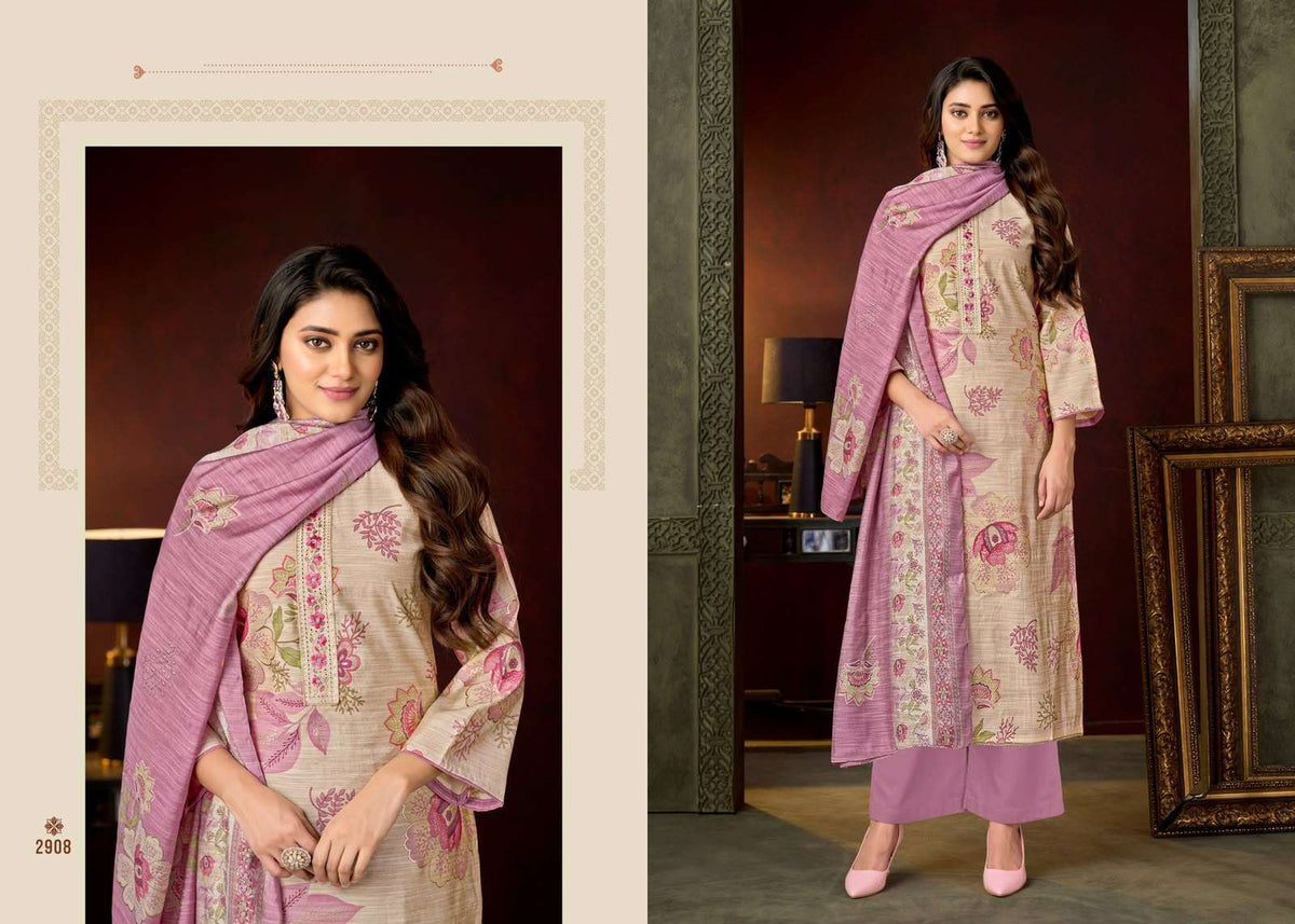 Supriya Fashion Selvina Silk Vol 29 Vintage Silk Dress Material - Amrah Wholesale