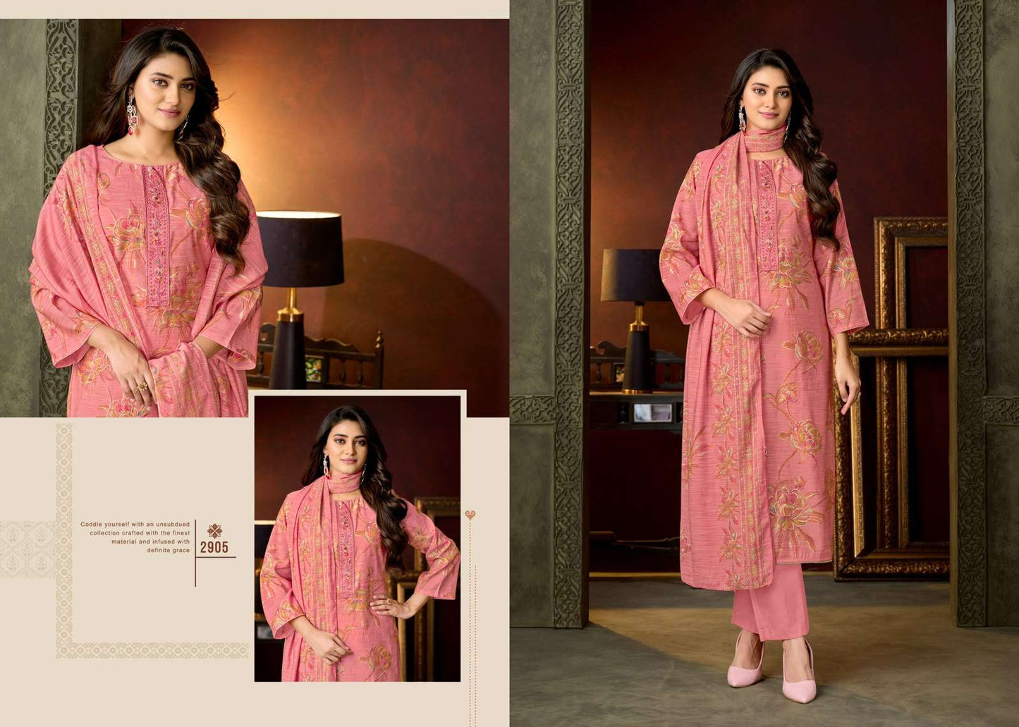 Supriya Fashion Selvina Silk Vol 29 Vintage Silk Dress Material - Amrah Wholesale