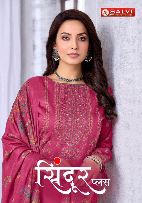 Supriya Fashion Sindoor Plus Dress Material Wholesale Catalogue - Amrah Wholesale