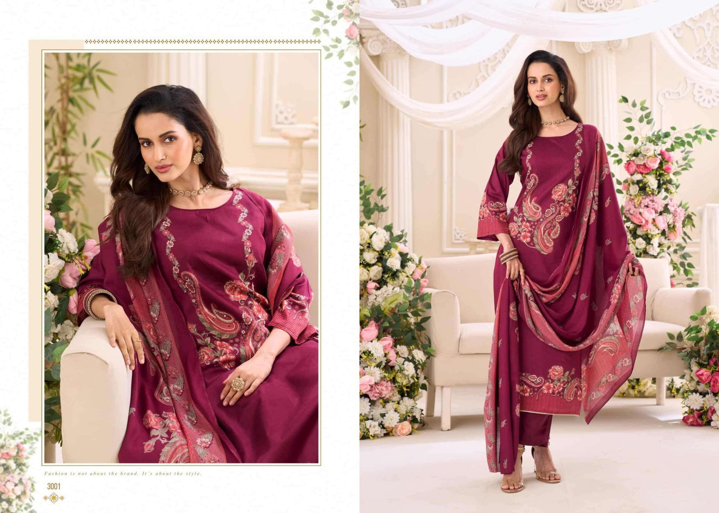 Supriya Fashion Sindoor Plus Vol 3 Jam Silk Dress Material - Amrah Wholesale
