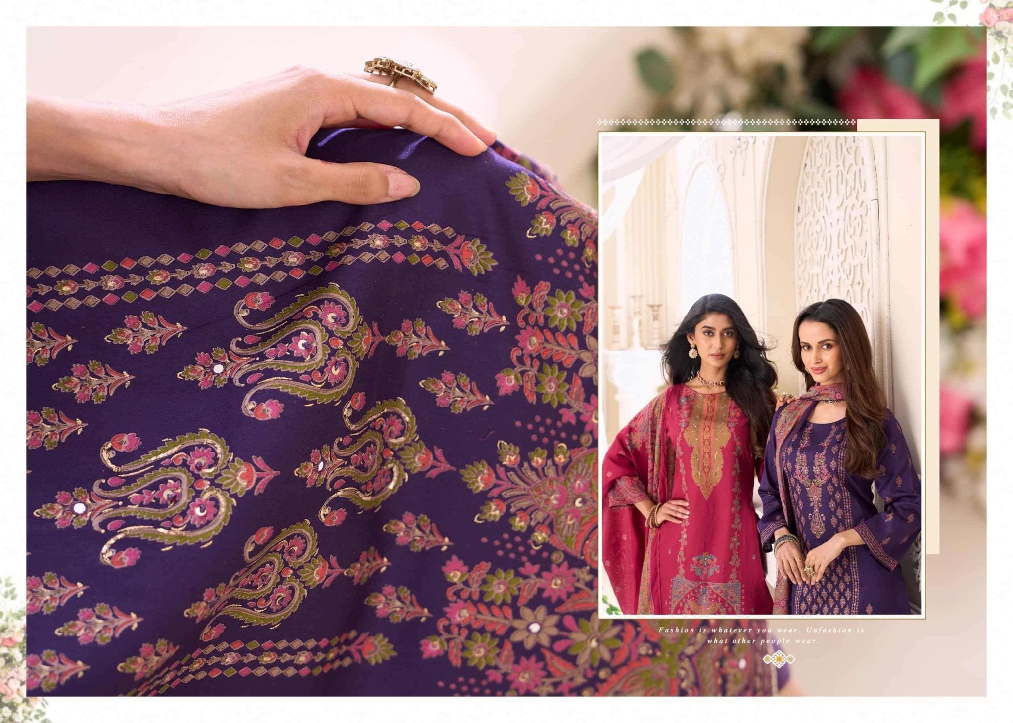 Supriya Fashion Sindoor Plus Vol 3 Jam Silk Dress Material - Amrah Wholesale