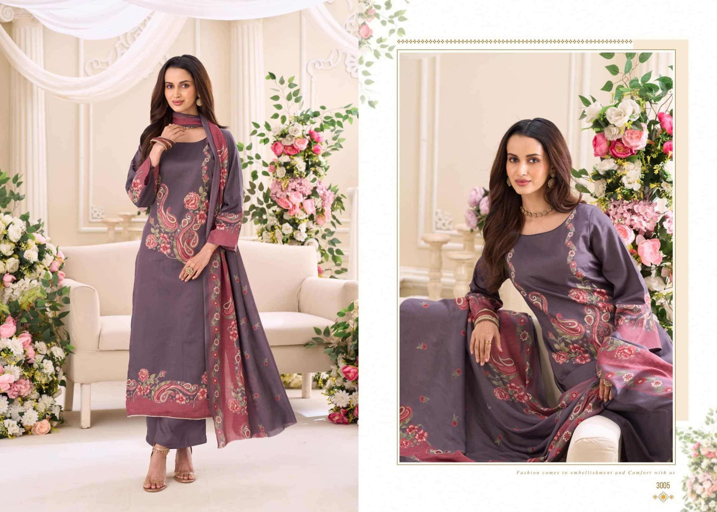 Supriya Fashion Sindoor Plus Vol 3 Jam Silk Dress Material - Amrah Wholesale