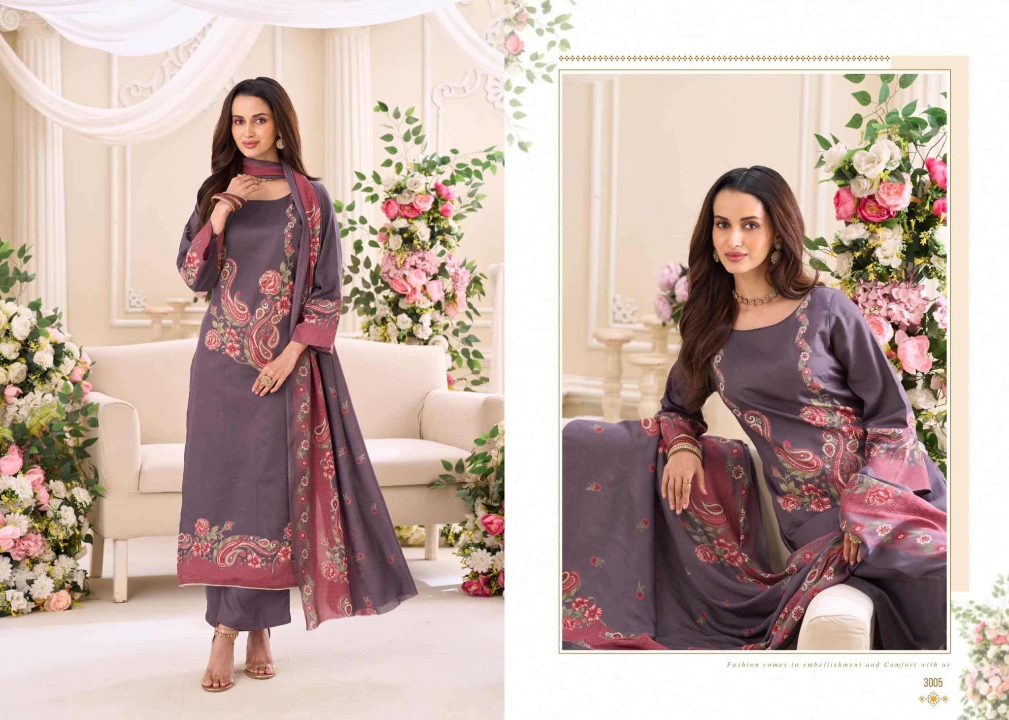Supriya Fashion Sindoor Plus Vol 3 Jam Silk Dress Material - Amrah Wholesale