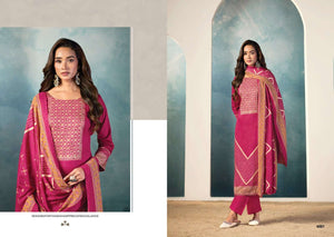 Supriya Fashion Sindoor Plus Vol 4 Jam Silk Dress Material