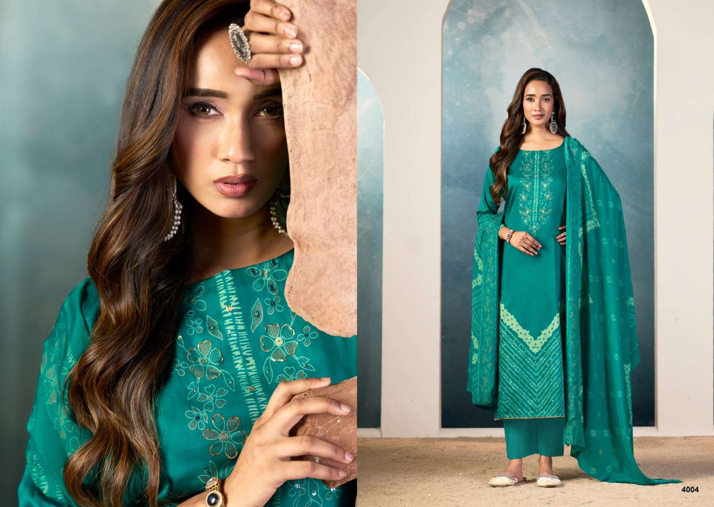 Supriya Fashion Sindoor Plus Vol 4 Jam Silk Dress Material