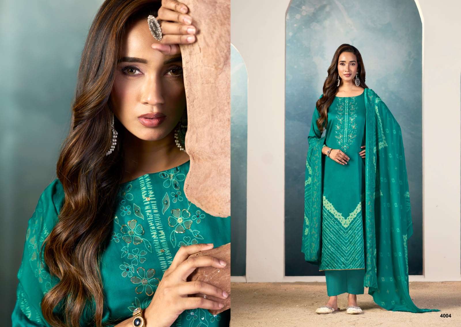 Supriya Fashion Sindoor Plus Vol 4 Jam Silk Dress Material