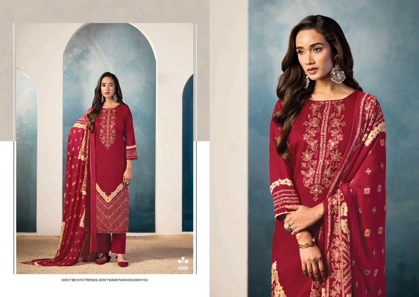 Supriya Fashion Sindoor Plus Vol 4 Jam Silk Dress Material